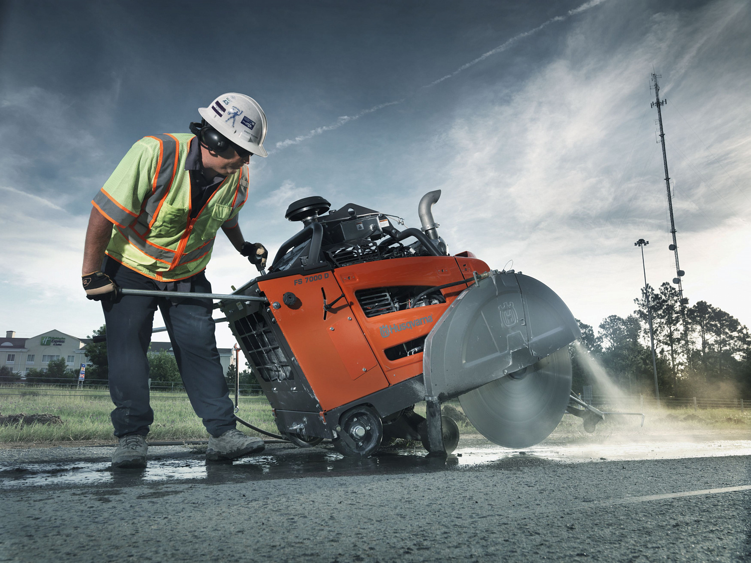 Нарезчик швов Husqvarna FS 7000 D 9679447-04