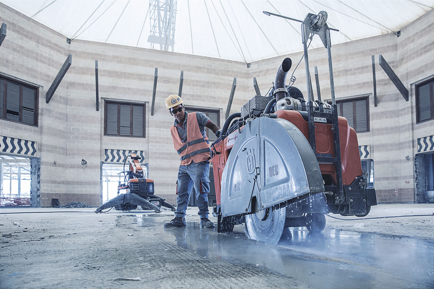 Нарезчик швов Husqvarna FS 7000 DL 9679592-02